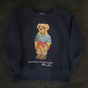 Ralph Lauren Polo Bear Toddler Sweatshirt